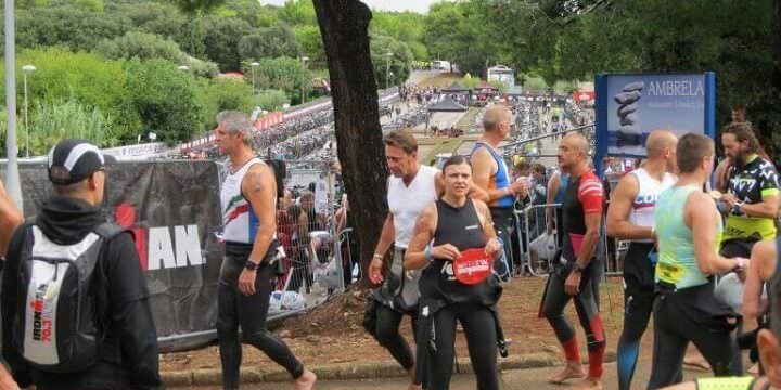 La manifestazione sportiva Ironman a Pula / Pola