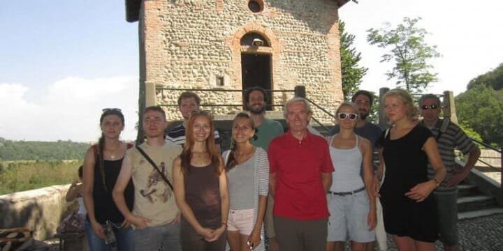 Fiorenzo Mandelli ha guidato una visita culturale internazionale al Santuario della Rocchetta