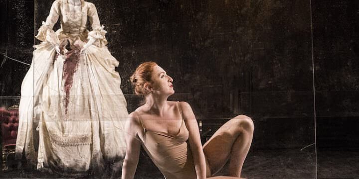 Federica Fracassi in "Erodiàs" di Giovanni Testori - foto di Lorenza Daverio