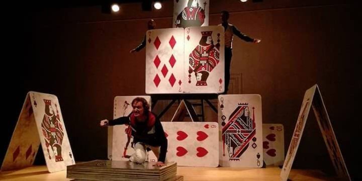 Una scena del "Giulio Cesare" di William Shakespeare diretto da Alberto Oliva