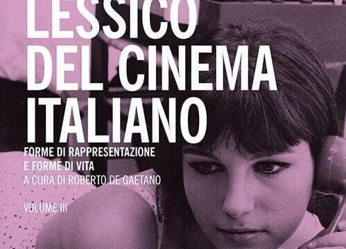 particolare della copertina del "Lessico del cinema italiano (vol. III)" di Roberto De Gaetano