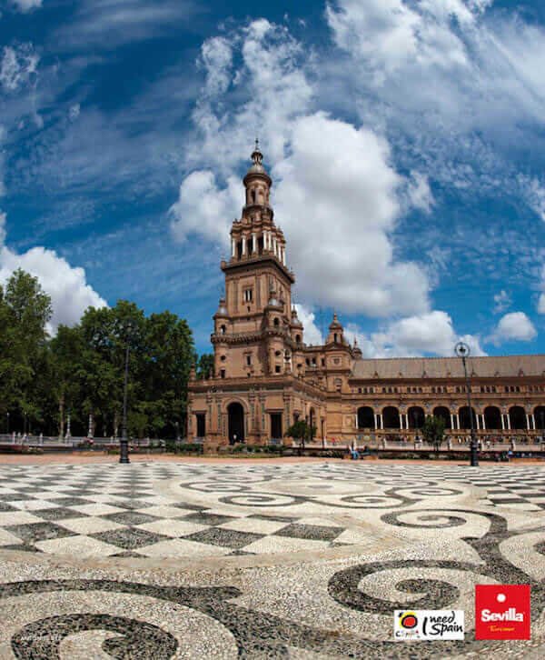 La Piazza di Spagna a Siviglia