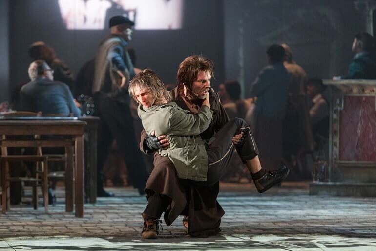 Una scena di "Go. Go. Go" di Aleksandr Sokurov - Foto di Gianluca di Ioia