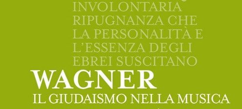 particolare della copertina del libro "Il giudaismo nella musica" di Richard Wagner