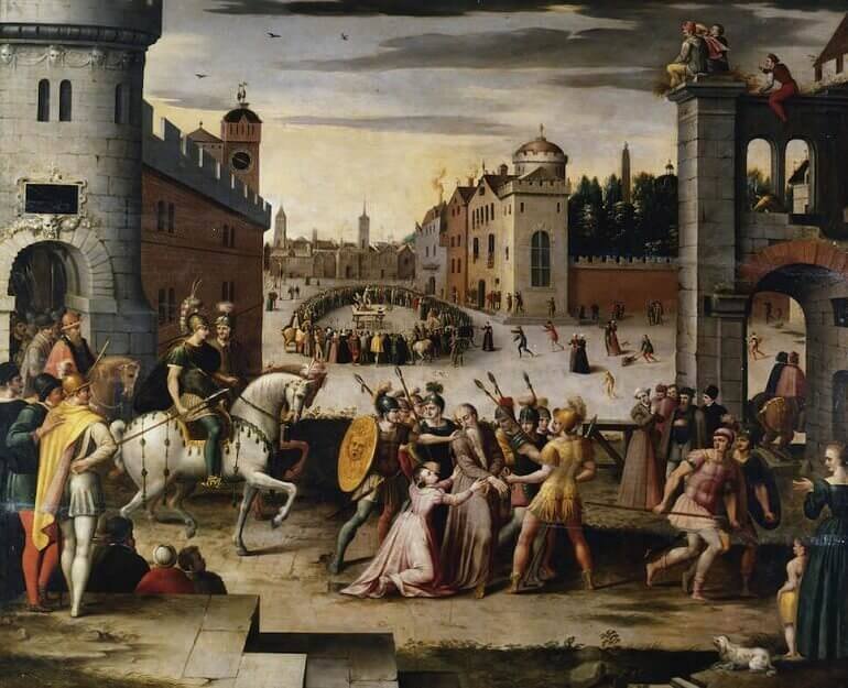 Antoine Caron, Arresto ed esecuzione di Tommaso Moro