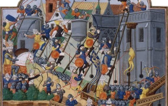 l'assedio di Costantinopoli nel 1453