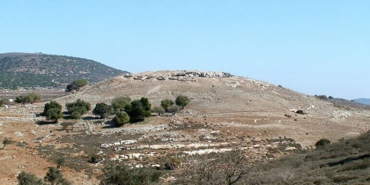 I resti della cittadella di Jotapata (Yodefat)
