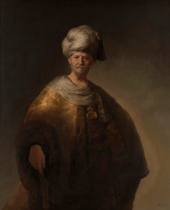 Rembrandt (1606-1669) Vieil Homme en costume oriental - 1632 - Huile sur toile - 152,7 x 111,1 cm New York, The Metropolitan Museum of Art, Legs de William K. Vanderbilt, 1920 © The Metropolitan Museum of Art, Dist. RMN-Grand Palais / image of the MMA