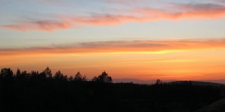 Questo giorno ch'omai cede alla sera... (Tramonto)