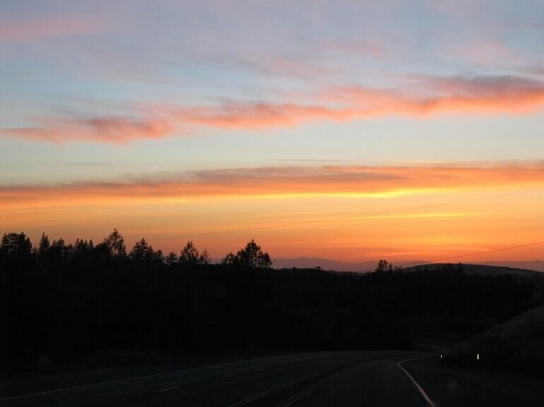 Questo giorno ch'omai cede alla sera... (Tramonto)