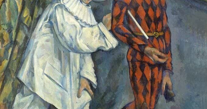Paul Cézanne, Mardi gras (Pierrot et Arlequin), 1888