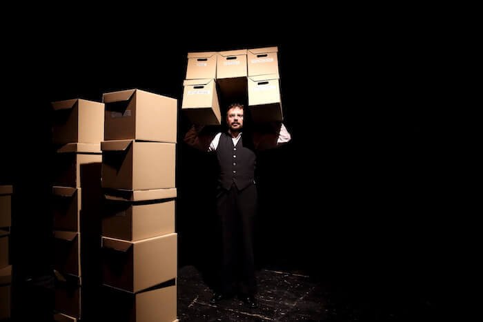 Mauro Parrinello in "Shylock" di Gareth Armstrong