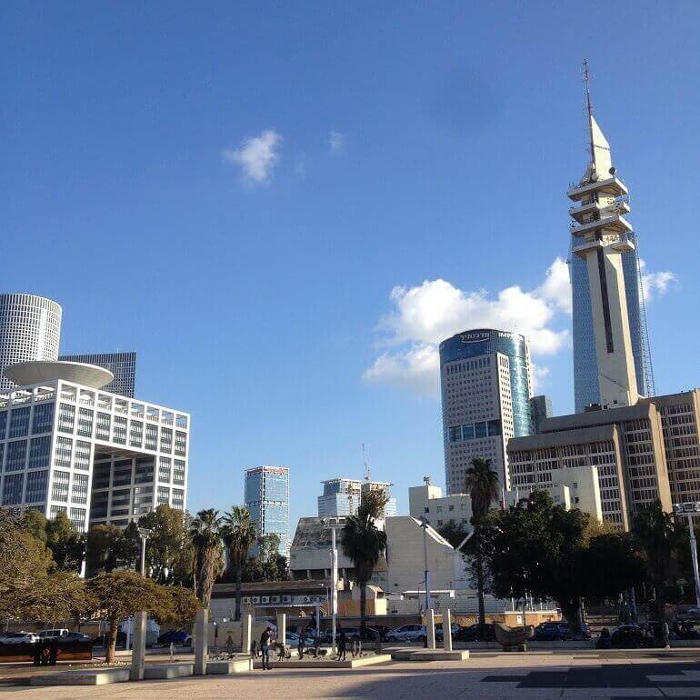 grattacieli a Tel Aviv