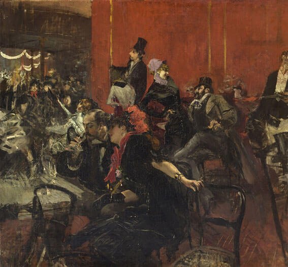 Giovanni Boldini, Scena di festa