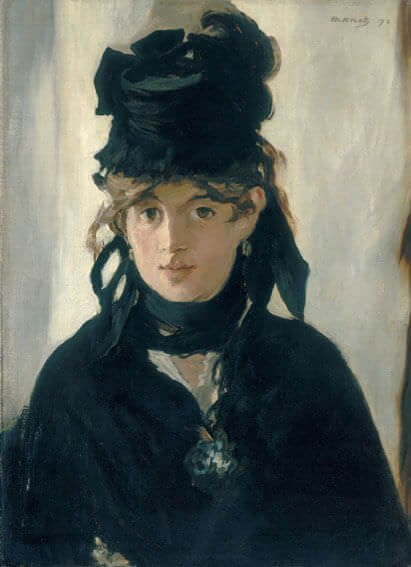 Édouard Manet, Berthe Morisot con un mazzo di violette