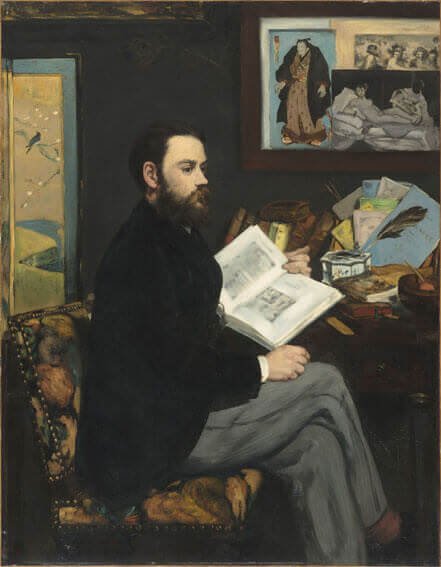 Édouard Manet, Ritratto di Émile Zola