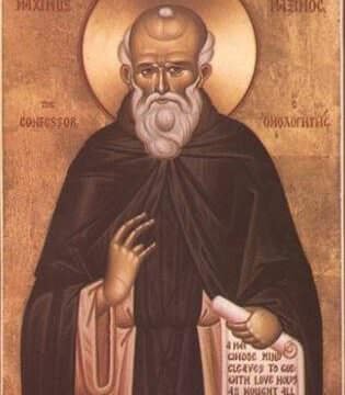 San Massimo Confessore in un'icona