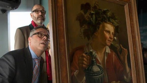 Periti osservano "Un giovane come Bacco" di Jan Franse Verzijl