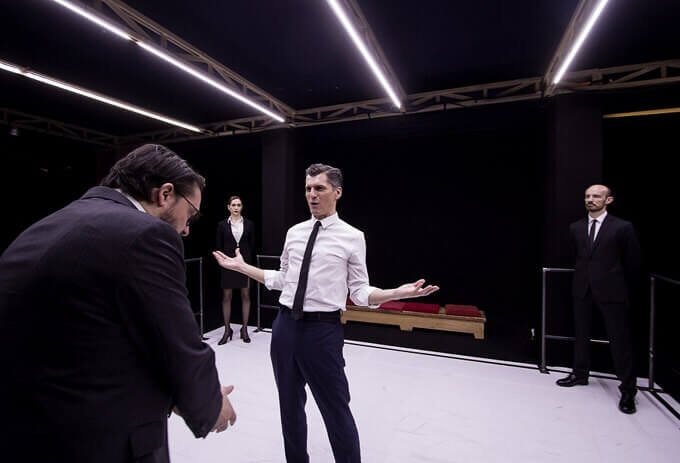 Andrea Narsi, Linda Gennari, Alessandro Quattro e Pietro Micci in "Bull"