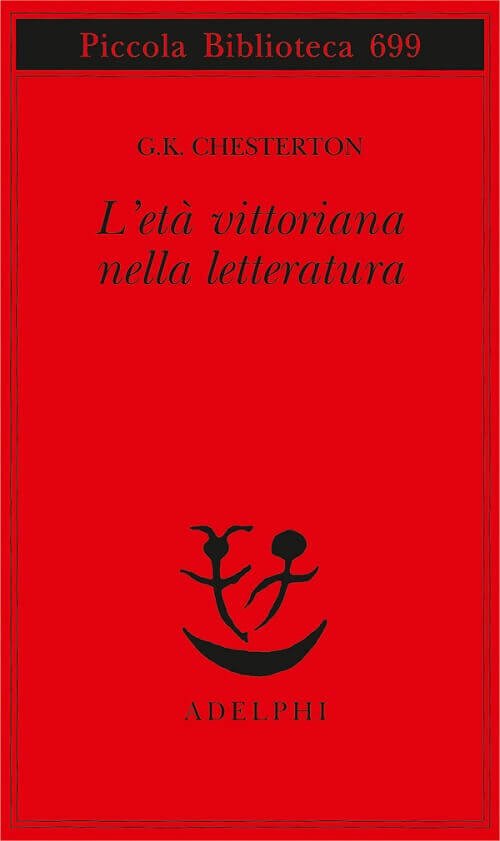 Copertina del libro "L'età vittoriana nella letteratura" di Chesterton (Adelphi)