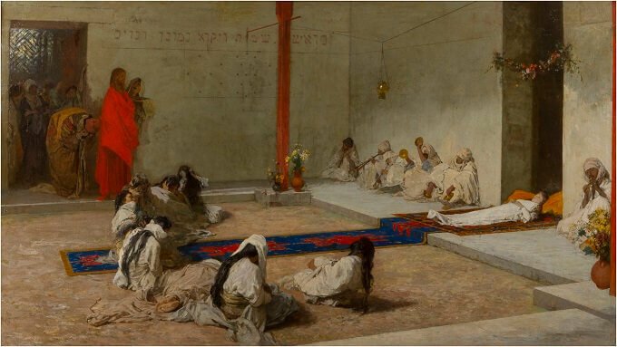 Domenico Morelli, La figlia di Jairo o Thalita cumi