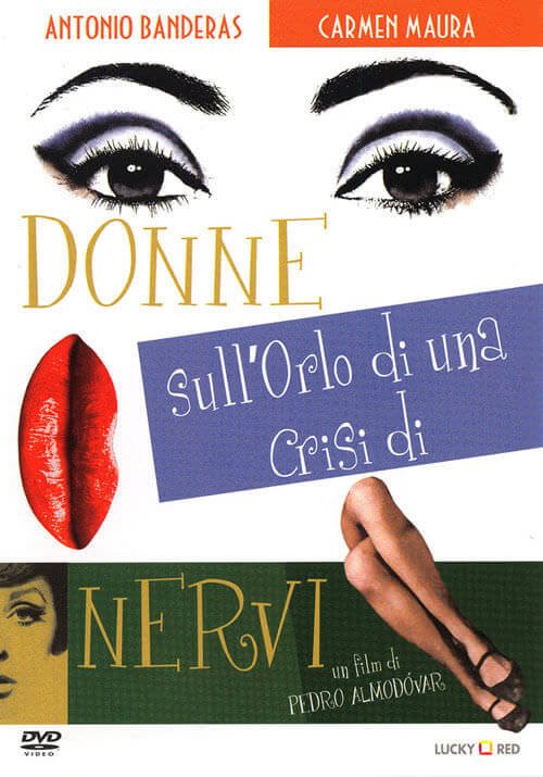 "Donne sull'orlo di una crisi di nervi": copertina del DVD