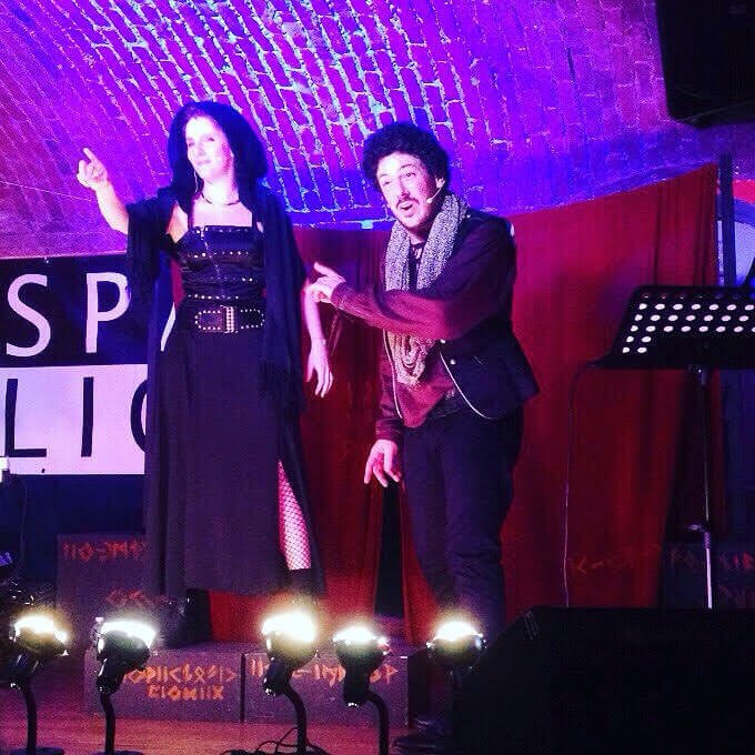 Irene Timpanaro e Davide Lorenzo Palla in "Macbeth"