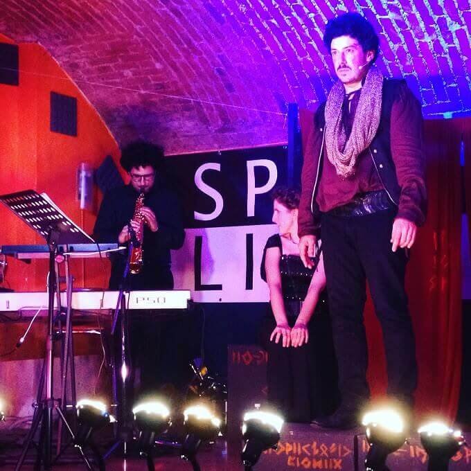 "Macbeth" a Tournée da bar: Tiziano Cannas Aghedu, Irene Timpanaro e Davide Lorenzo Palla