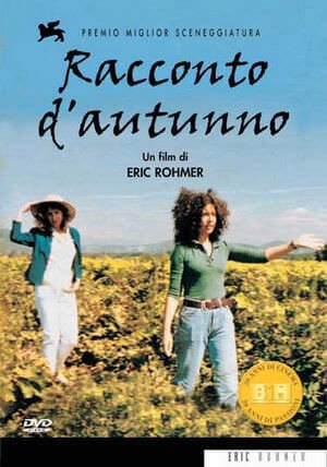 la locandina del film "Racconto d'autunno" di Eric Rohmer