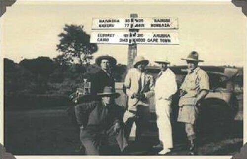 una fotografia di O. Ulrico Longo in Africa