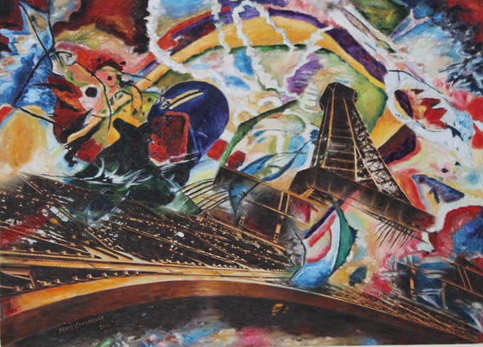 Un'opera di Karam Sebastiano Cannarella