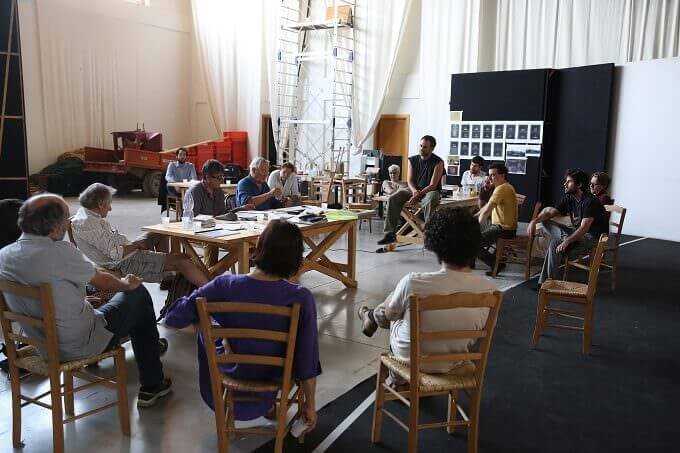 Prove del "Riccardo II" di Peter Stein - foto di Paolo Porto