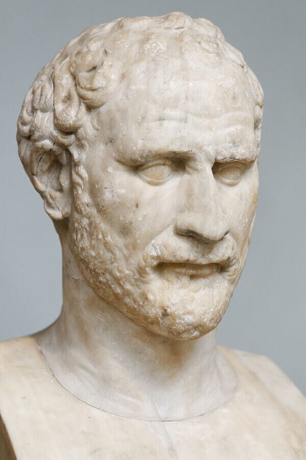 busto di Demostene conservato al British Museum di Londra