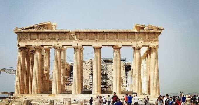 Il Partenone sull'Acropoli di Atene (estate 2017) - Foto di Saul Stucchi