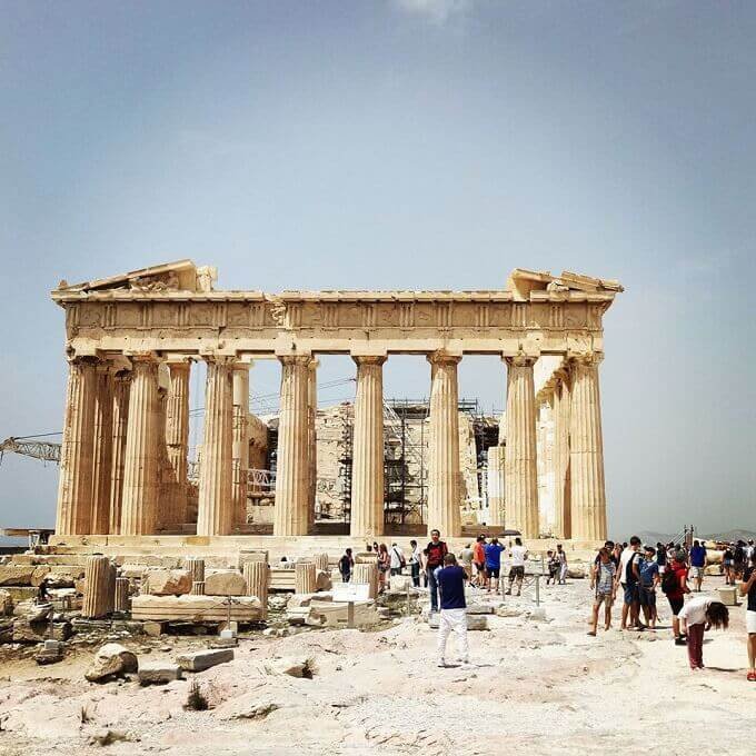 Il Partenone sull'Acropoli di Atene (estate 2017) - Foto di Saul Stucchi