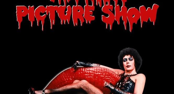 Il poster del film "The Rocky Horror Picture Show"