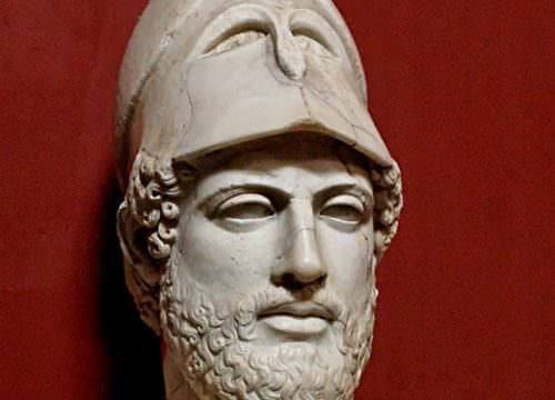 Busto di Pericle nel Museo Pio Clementino, Musei Vaticani