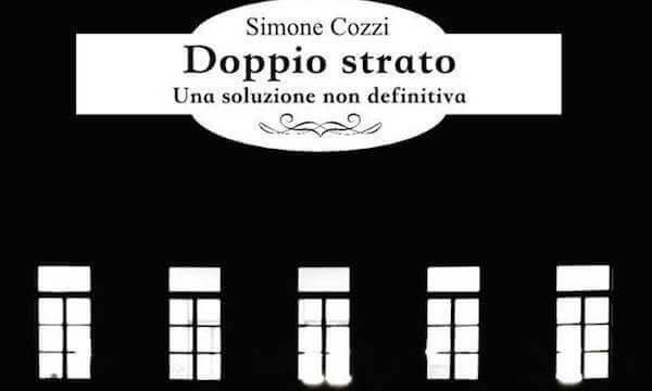 Copertina del libro "Doppio strato" di Simone Cozzi, Panda Edizioni (particolare)