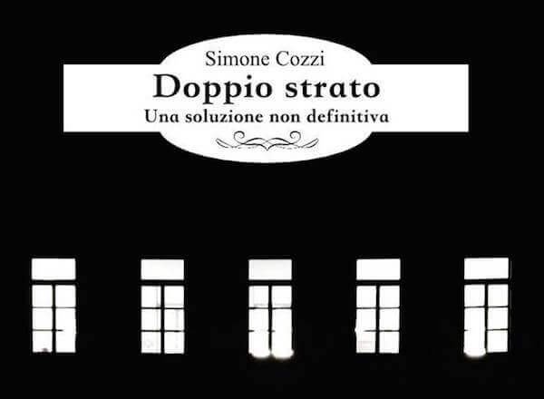 Copertina del libro "Doppio strato" di Simone Cozzi, Panda Edizioni (particolare)