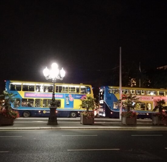 autobus turistici a Dublino