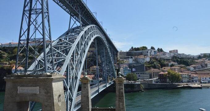 Il ponte Dom Luís I a Porto