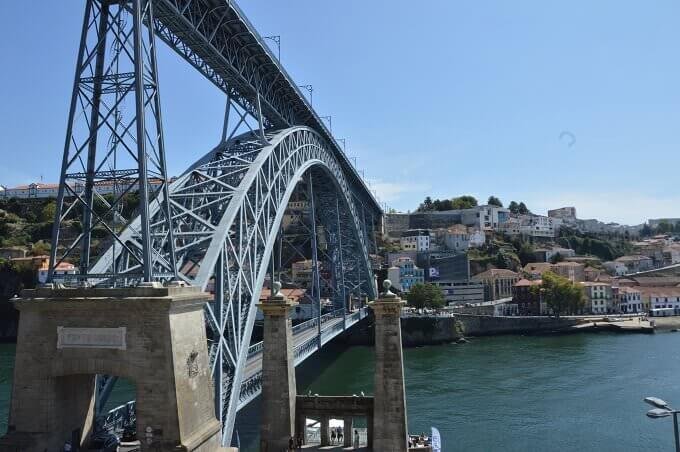 Il ponte Dom Luís I a Porto