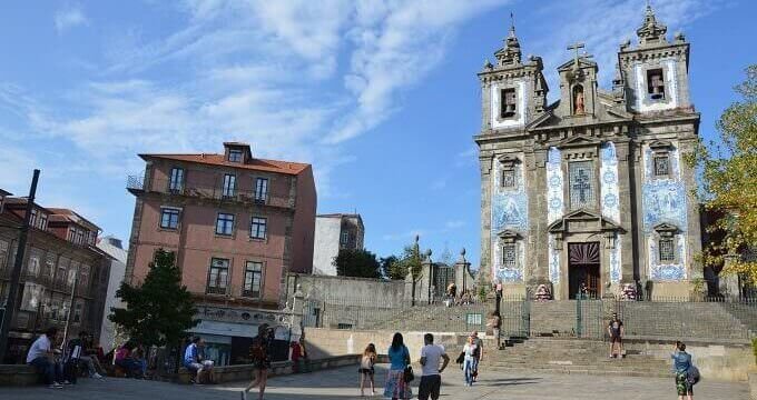 La chiesa di Sant'Ildefonso a Porto