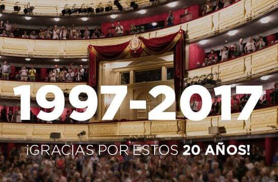 Il Teatro Real di Madrid festeggia 20 anni dalla riapertura come teatro d'opera: 1997-2017