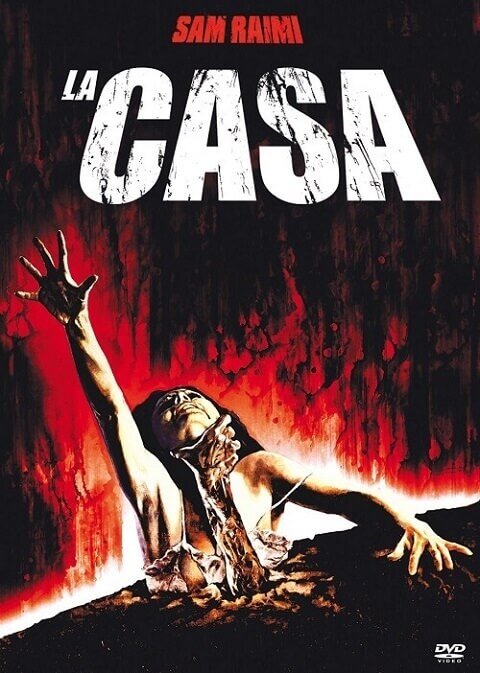 Il DVD del film "La casa" di Sam Raimi