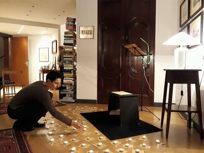 Francesca Caratozzolo recita brani di Etty Hillesum