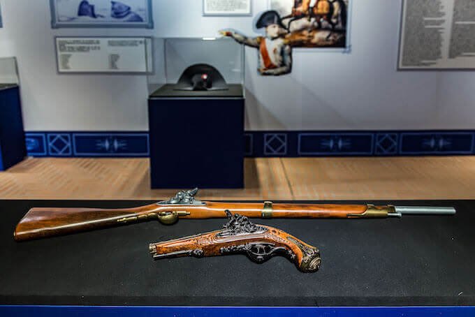 Il fucile da caccia donato da Napoleone al capitano Besson nel 1815