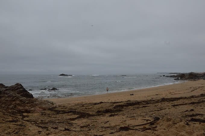 L'oceano Atlantico a Porto, in Portogallo