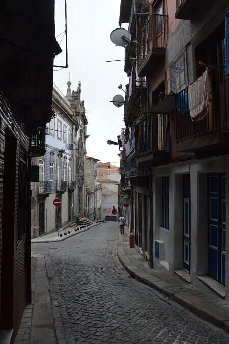 Rua Cimo da Vila a Porto (Portogallo)
