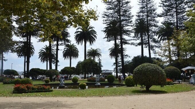 Il giardino pubblico della festa di S. Bartolomeo a Porto
